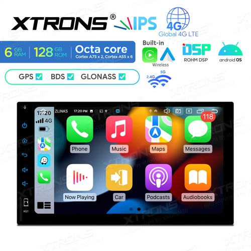Xtrons autoradio 2 din - 7",