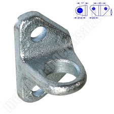 1-Loch Trennwandhalter für