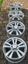 Satz Alufelgen Mercedes Benz KBA47738 Fast Wie Neu  16 Zoll
