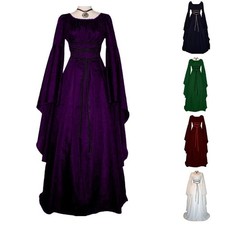 Gothic Mittelalter Kleid Retro