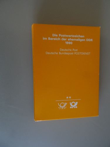 Ddr jahrbuch 1990 postfrisch - jahrbuch,