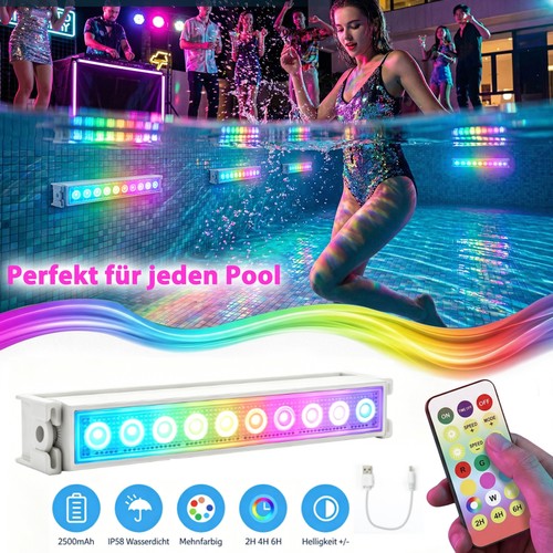 Wiederaufladbare led rgb pool - rgb,