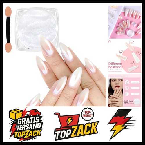 Allstarry nail chrome pulver - chrome,