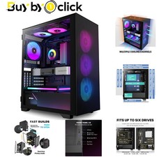 Kediers ATX Mid Tower Gehäuse
