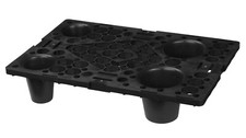 20 Stück Kunststoffpalette 60 x 40 cm 1/4 Europalettenmaß Displaypalette