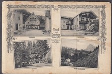 6405. Ak Österreich Vorder Thiersee bei Kufstein, Gasthaus Wachtl mit Veranda