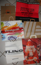 25 Stück Werbe-Papiertragetaschen,  Sammlungsauflösung,  seltene Stücke