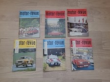 6 Hefte Motor-revue Motorrevue