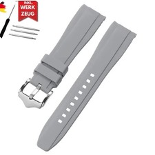 Uhrenarmband Silikon 20mm 22mm Wasserdicht Kautschuk Omega Swatch Ersatzband