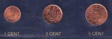 San Marino  Set 1-5 Cent 2004