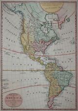 Charte von America - Amerika - Franz Pluth in Prag 1818 - Original - Rar