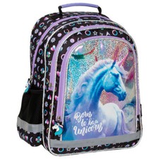 Einhorn Unicorn Pferd Rucksack Ranzen Schulrucksack Schulranzen 1-3 Klasse