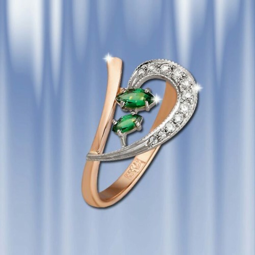 Russische rose rotgold 585 - russische,