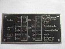 Typenschild s39 Schild DDR IFA