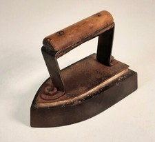 Antik Bügeleisen, Plätteisen, Iron, #B508