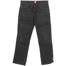 #5316 HUGO BOSS Herren Jeans Hose HB 31 Denim ohne Stretch black schwarz 34/32
