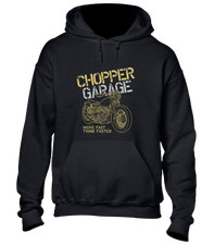 CHOPPER GARAGE KAPUZENPULLOVER
