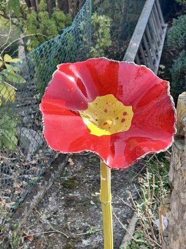 Große keramikblume cm - keramikblume, 26