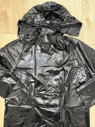 Retro regenmantel plastik - retro,