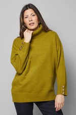 Wallis Pullover Oliv Damen