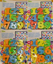 104er Set Magnete Zahlen 123 Magnet für Memo Tafel Kinder Lernen Lernhilfe