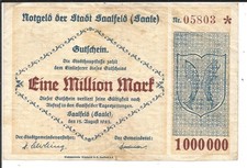 Stadt saalfeld milion - saalfeld(saale),1,