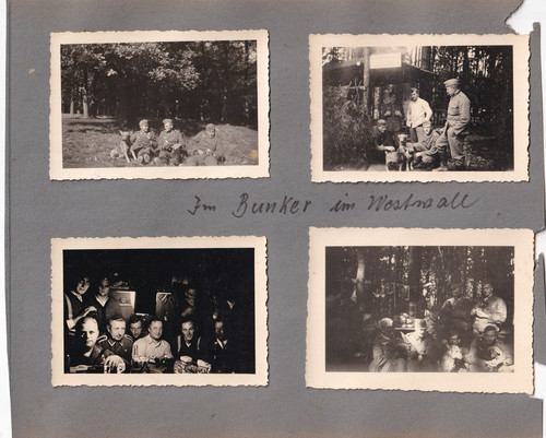 Foto auf pappe im bunker - 4,