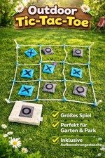 Xxl outdoor tic tac - tic, spiel
