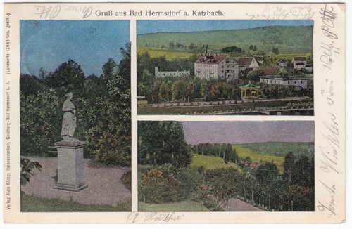 Gruß aus bad - hermsdorf, a