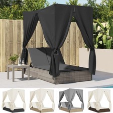 Doppel Sonnenliege mit Dach