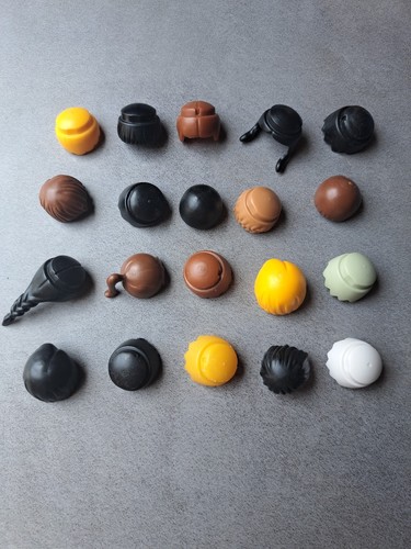 Playmobil zubehör 20x haare - playmobil,