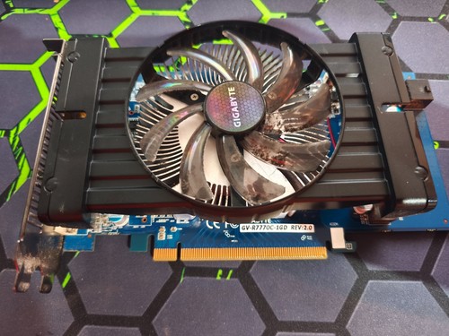 Gigabyte amd radeon 7770 oc - hd,