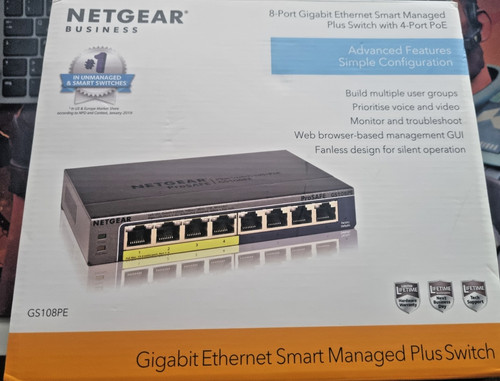 Netgear prosafe plus gs108pe - prosafe,