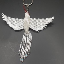 Anhänger Kolibri, Weiß