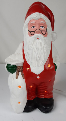 Weihnachtsmann beleuchtet