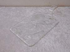 waDmn2 - Glas Design Servierbrettchen Käse Platte Schaufelform - Landhaus-Stil