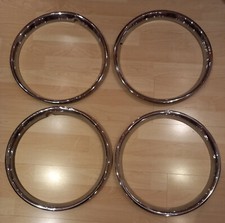 Jaguar Felgen Chromringe 4 Stück