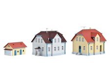 Kibri 36827 2x Siedlungshaus Ruhrstraße und 1x Nebengebäude, Spur Z