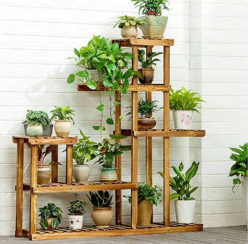Indoor blumentreppe holz - blumentreppe,