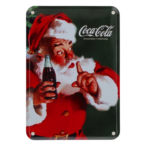 Coca cola blechschild - coca,