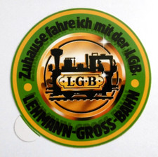 Werbe aufkleber lgb zuhause - lgb,