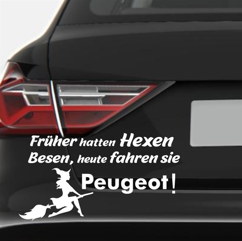 Autoaufkleber früher hatten - früher,