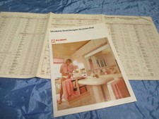 Werbung , Allibert , Bad - Einrichtungen , Nostalgie  / Reklame # 36