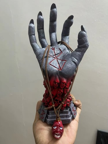 Berserk hand figur anime - hand, guts