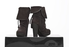 Miss Sixty Damen Wildleder High Heels Stiefeletten Schuhe Wild Leder Daisy NEU