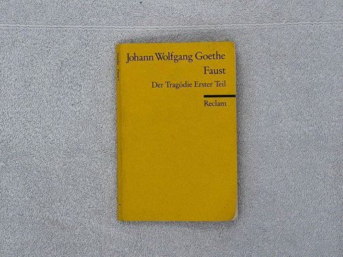 Johann wolfgang goethe - wolfgang, faust