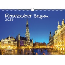 Reisezauber Belgien DIN A3
