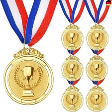 6 Stück Medaillen Kinder