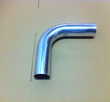 Alurohr 70mm 90° Bogen Aluminium Ladeluftkühler Rohr Bogen Alu 2,75" Pipe