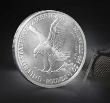 1 UNZE TITANMEDAILLE Silver Eagle Walking Liberty oz Titan Barren Münze Medaille